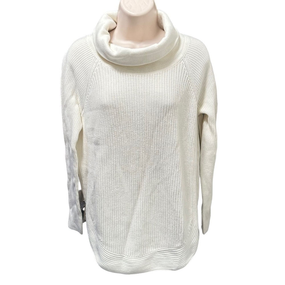 NWOT Vince Women's Size Zip Turtleneck Cotton Sweater Size S